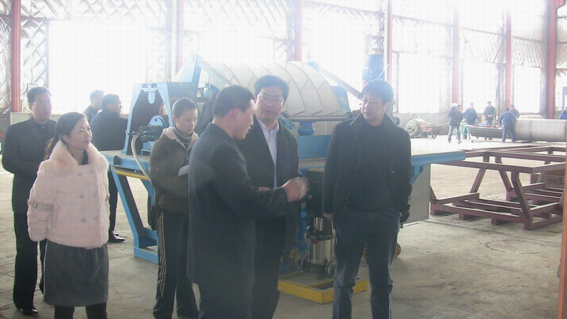 领导来我公司视察